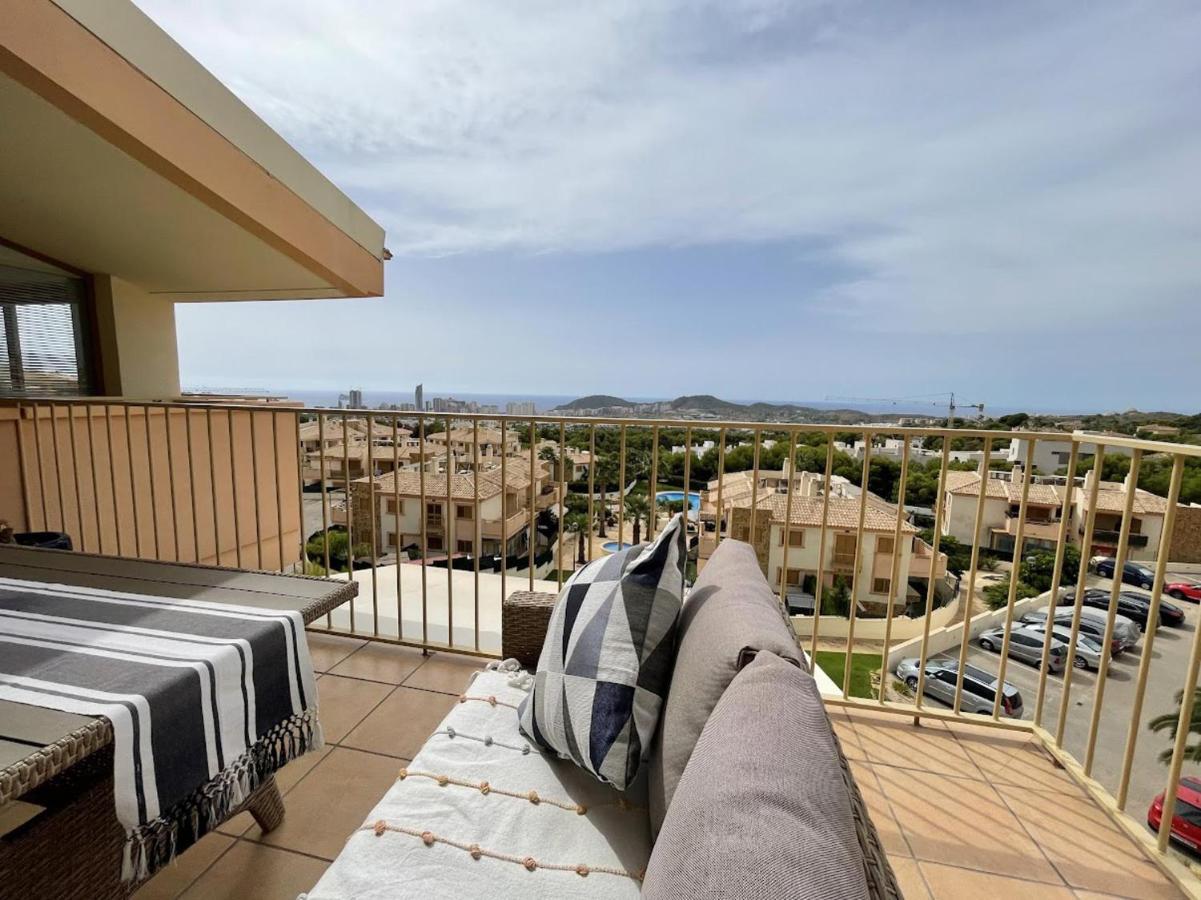 Apartamento Modern 2-Floor Penthouse With Sea Views - Sleeps 7 Finestrat Exterior foto